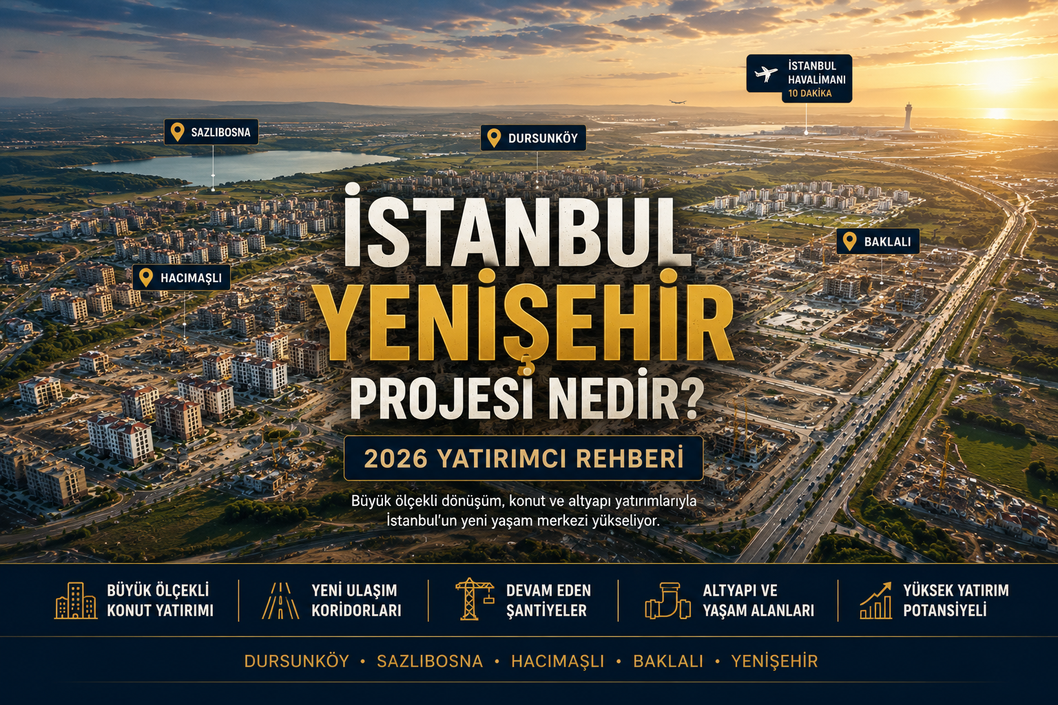 İstanbul Yenişehir Projesi Nedir? 2026 Yatırımcı Rehberi