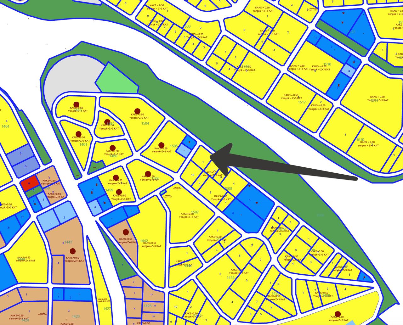 Çilingir 106 Ada 77 Parsel 1.095 m²