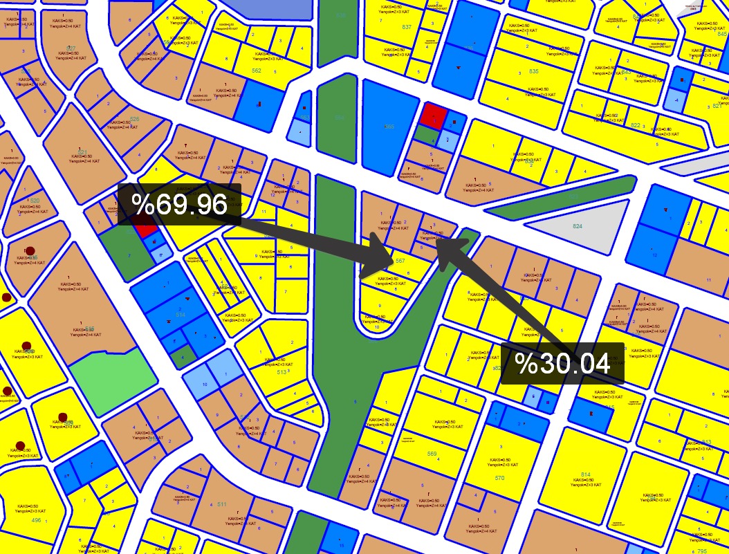 Hacımaşlı 113 Ada 51 Parsel 840 m2